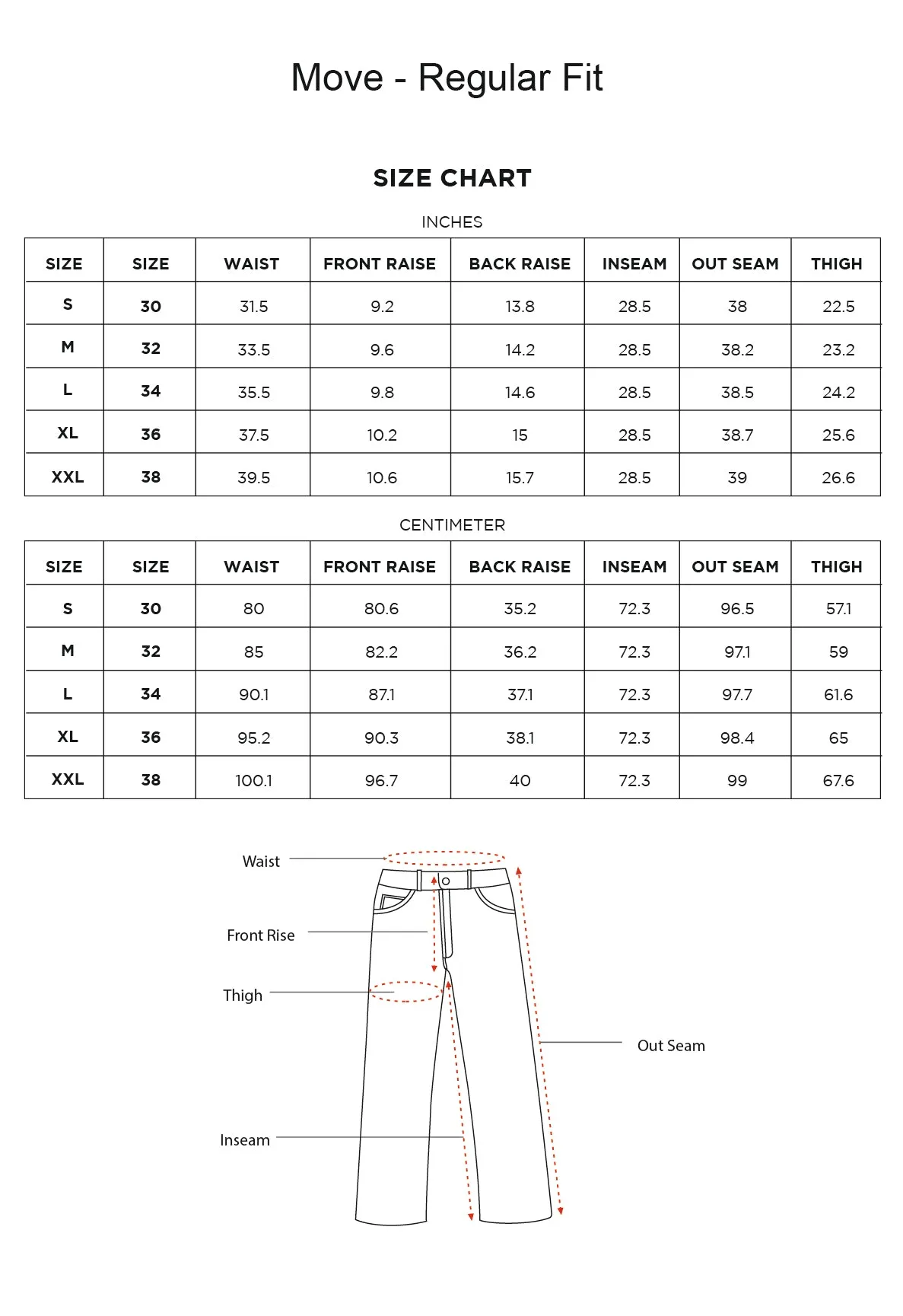5-pocket Cotton Stretch Chinos - Move