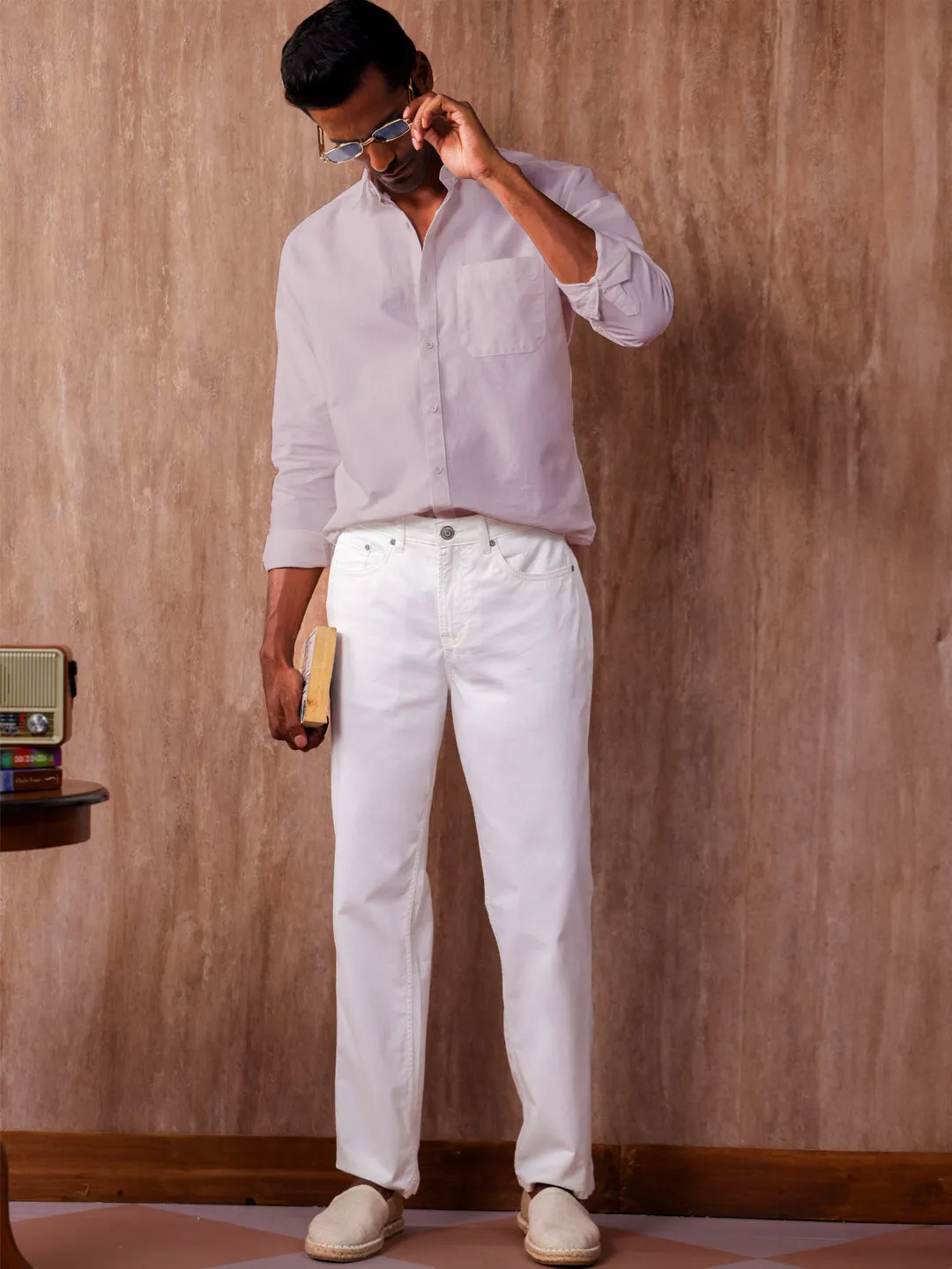 5-pocket Cotton Stretch Chinos - Move