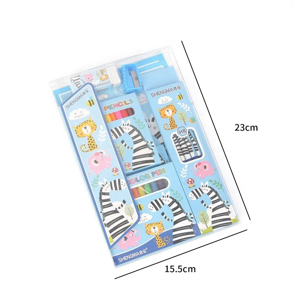 7 in 1  Wild Animal Theme Stationery Combo Set.