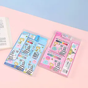 7 in 1  Wild Animal Theme Stationery Combo Set.