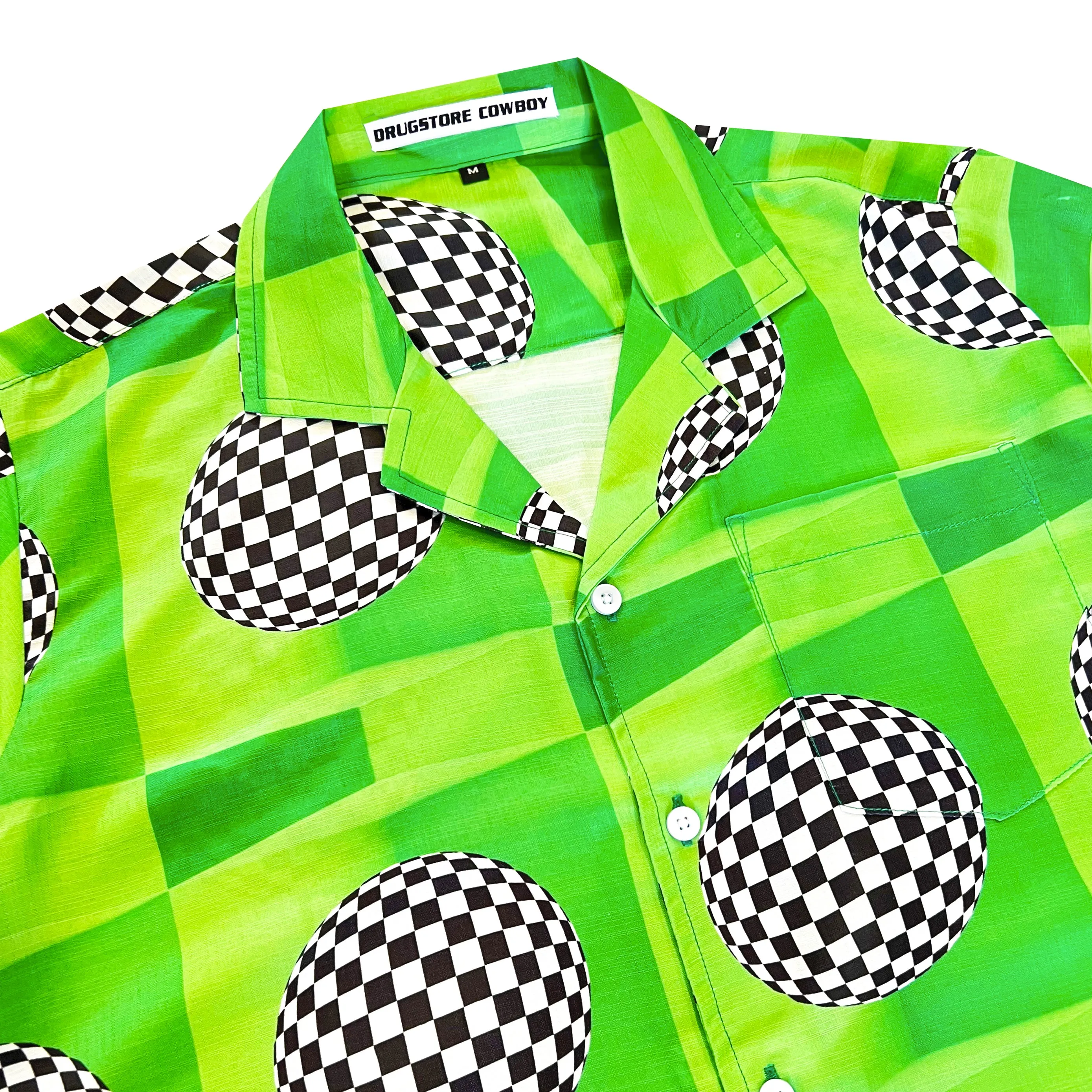 70s Disco Shirt Green