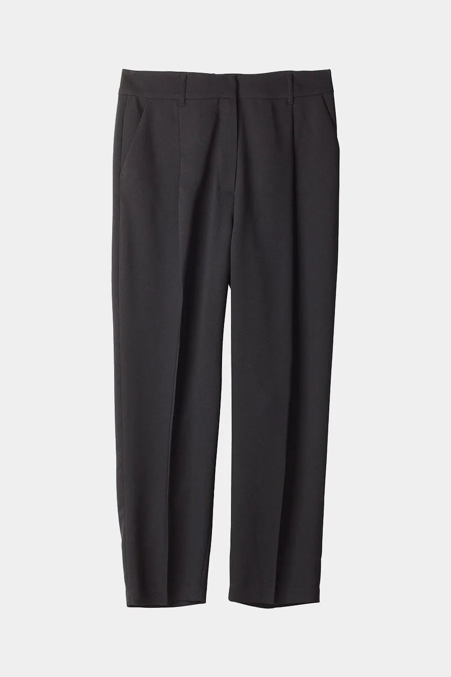 ANKLE LENGHT SUIT TROUSERS - BERGA BLACK