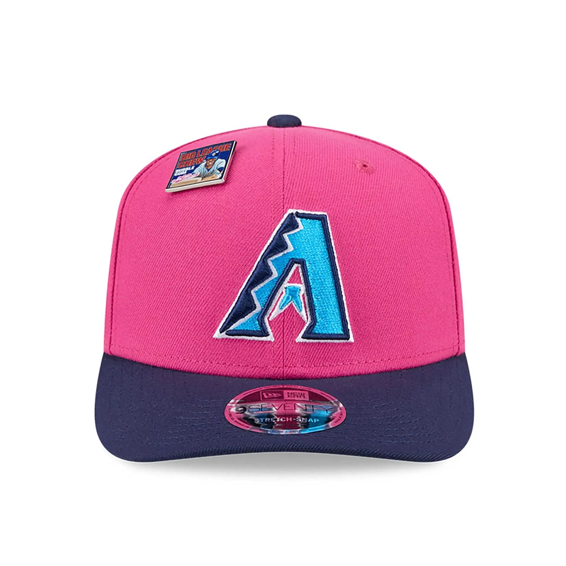 Arizona Diamondbacks Big League Chew Dark Pink 9SEVENTY Stretch Snap Cap