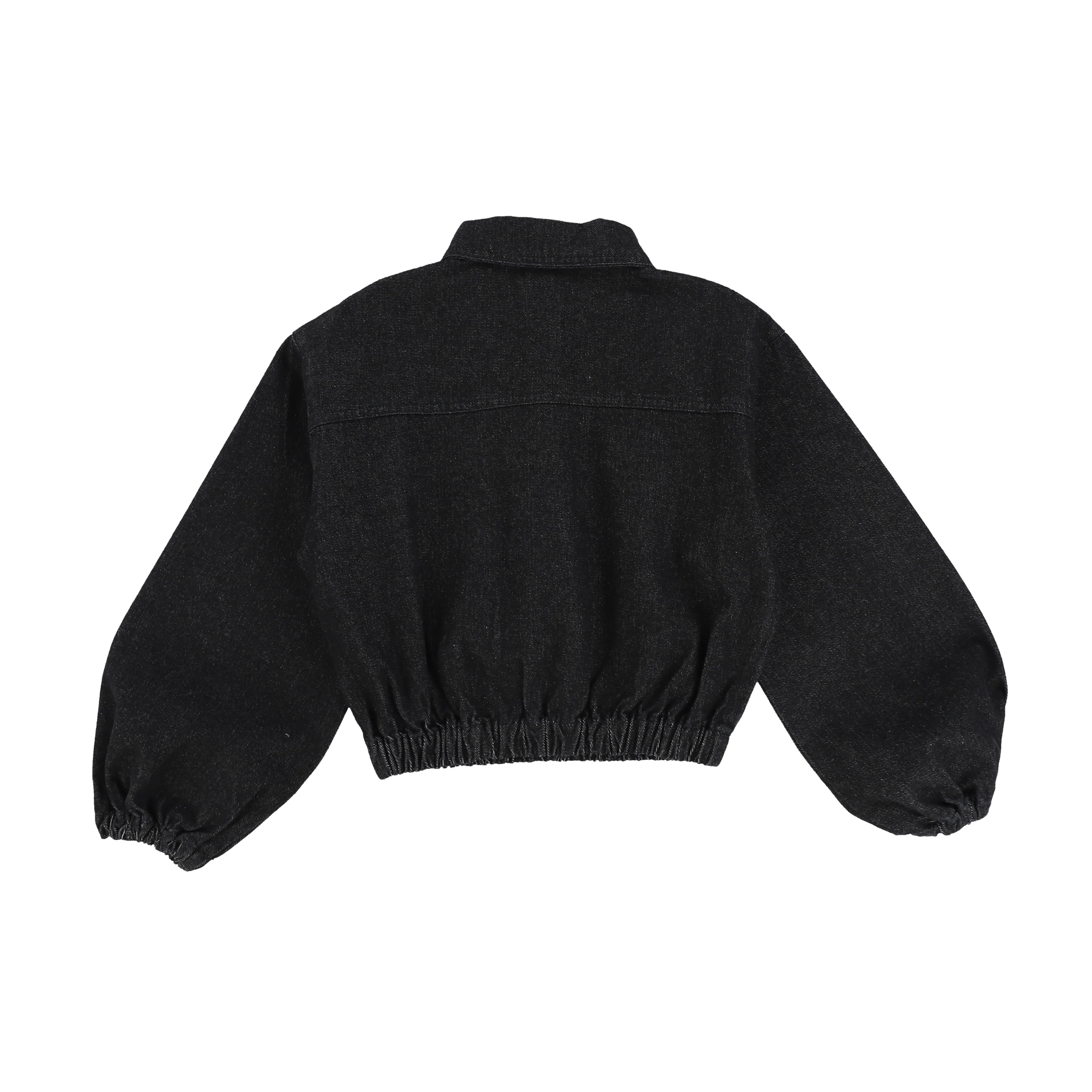 Bamboo Black Denim Wash Pocket Polo [Final Sale]