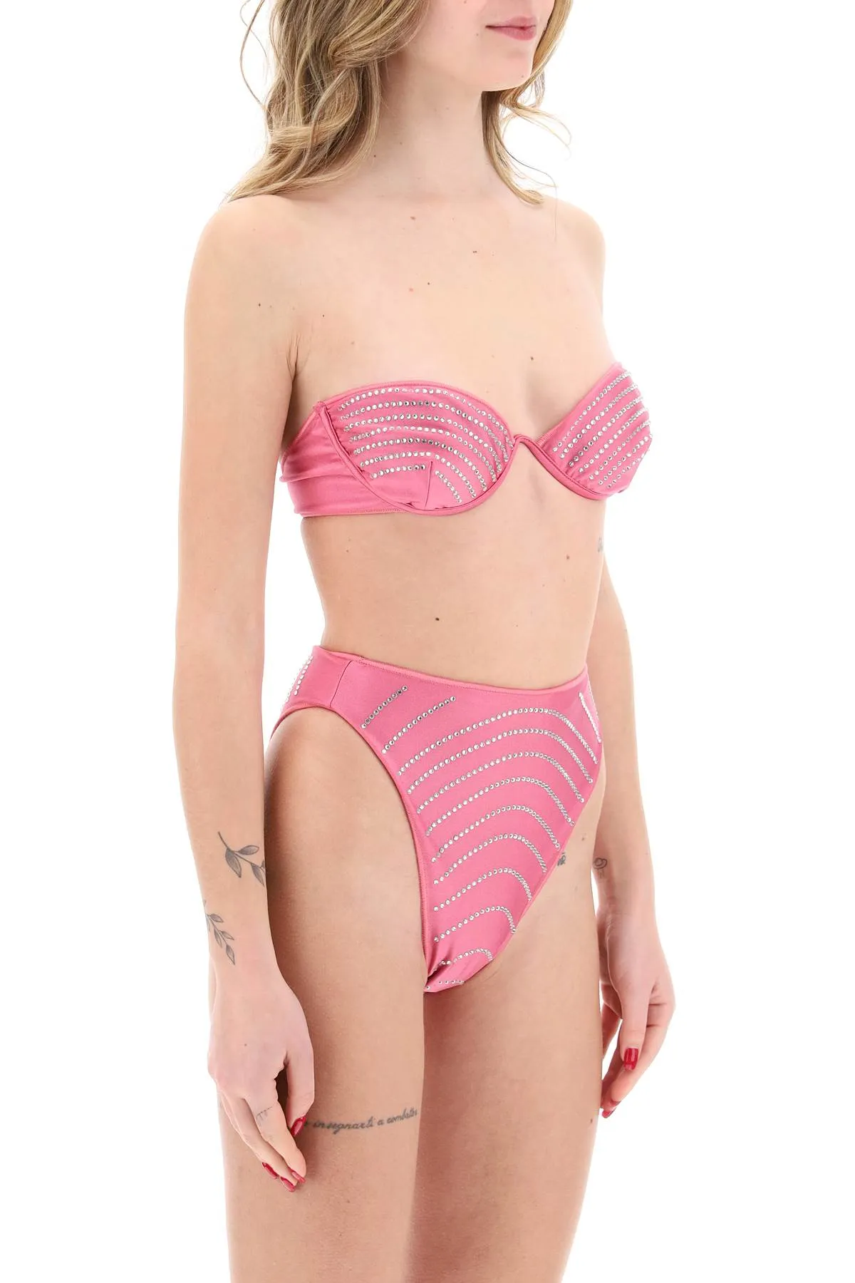 Bikini Set With Rhinestones