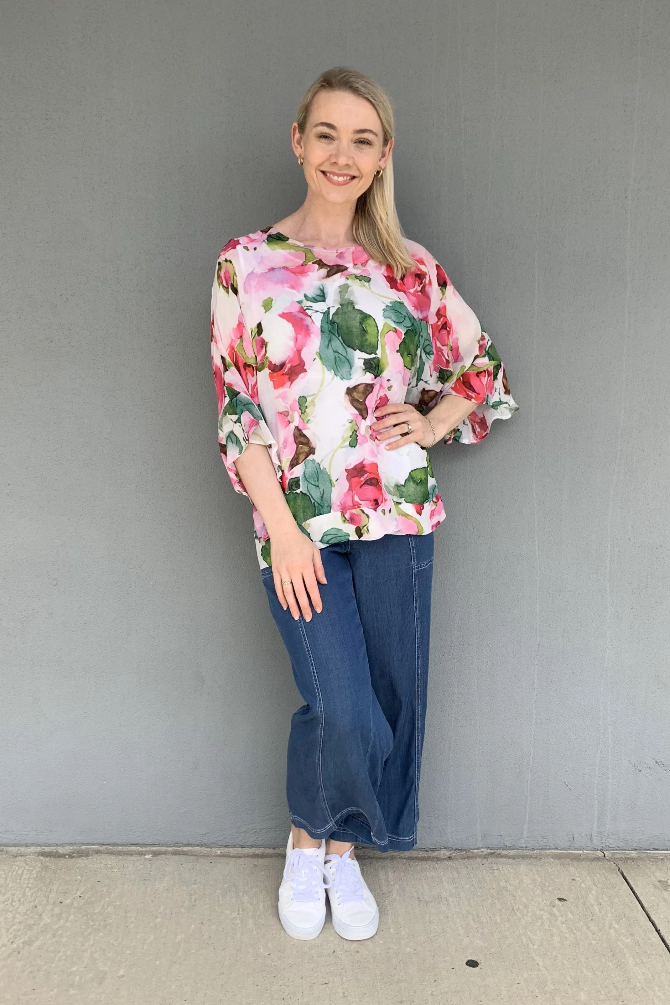 Blanc - T542 Eden Top