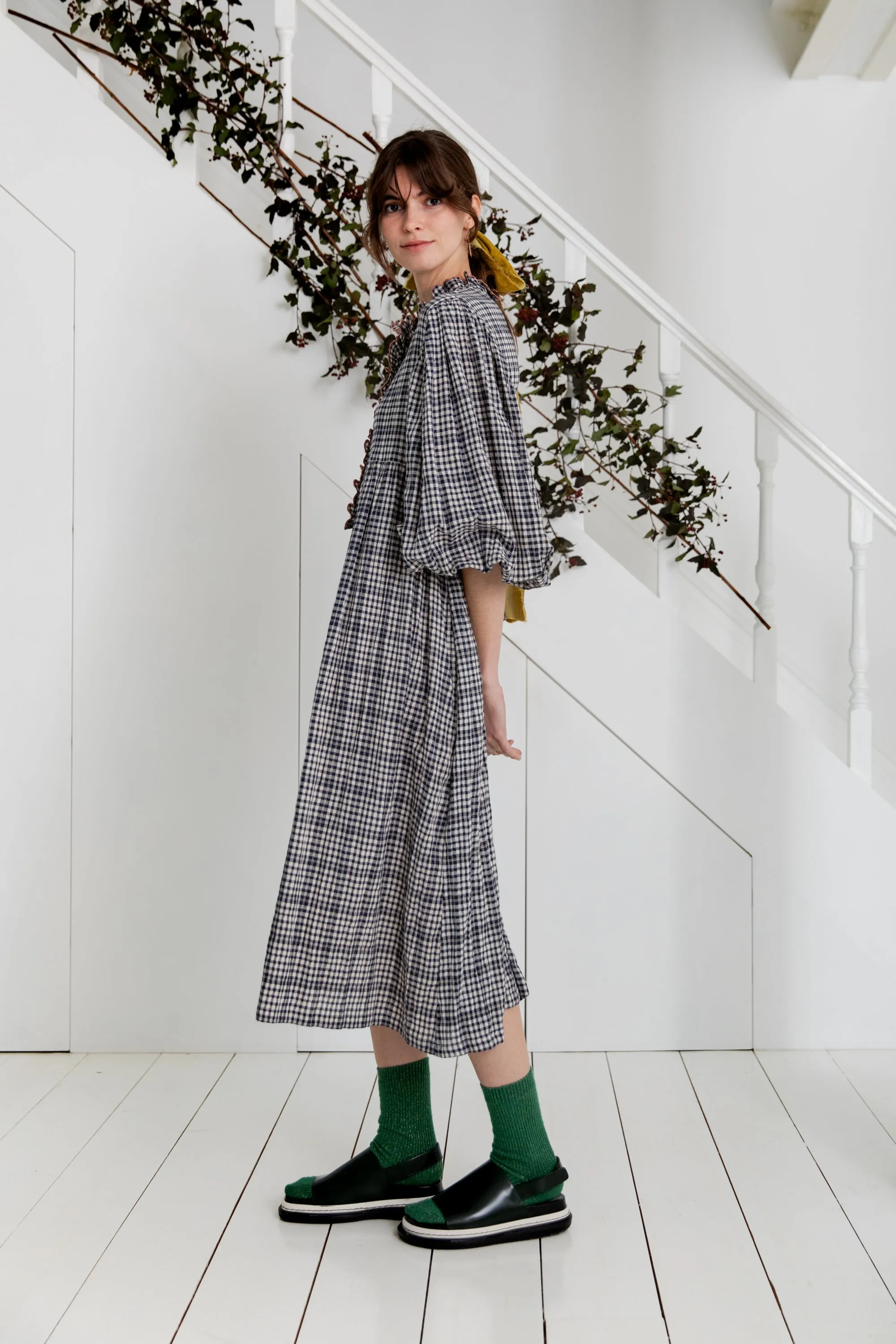Bonté Quincy Midnight Check Dress