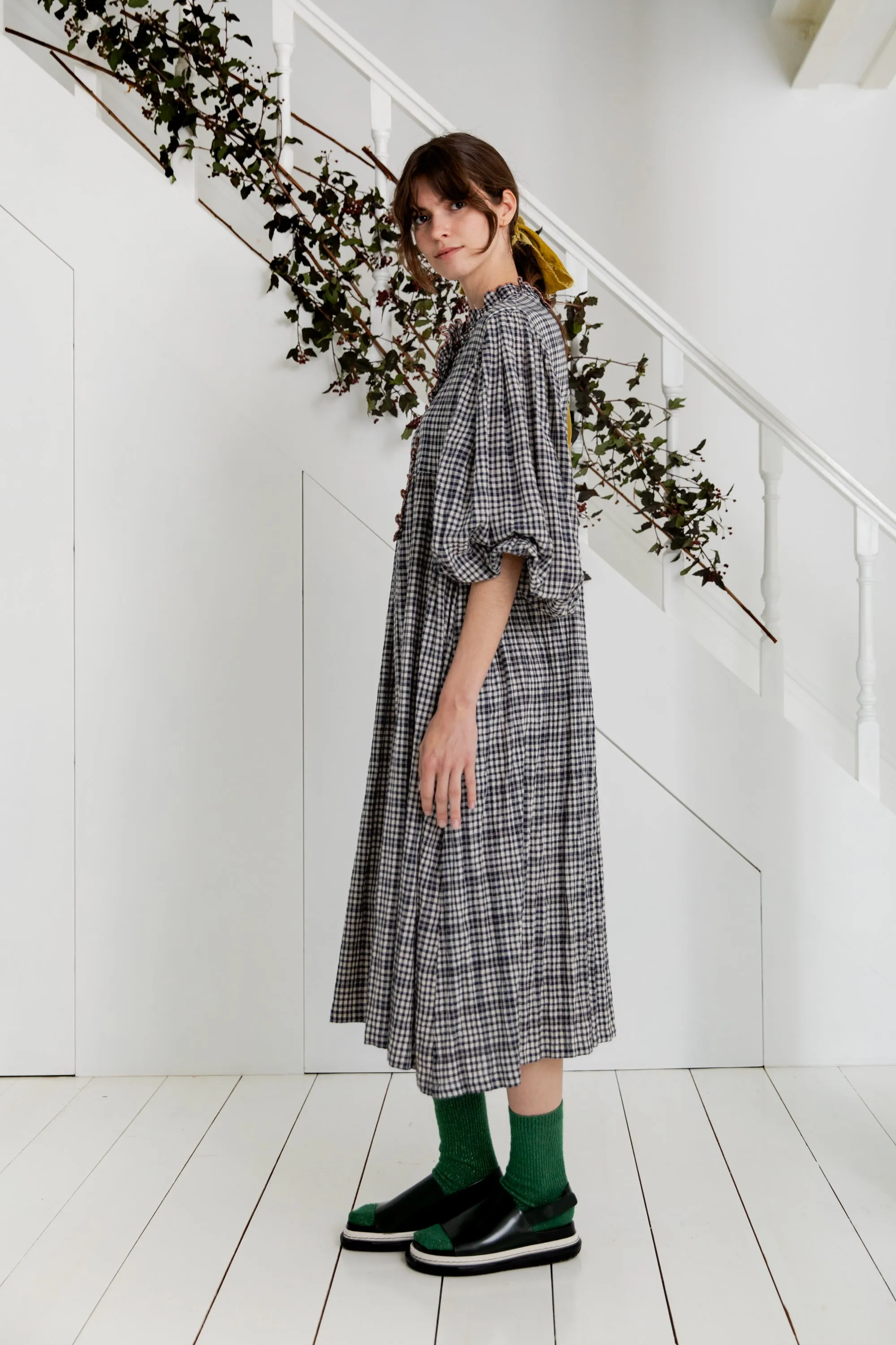 Bonté Quincy Midnight Check Dress