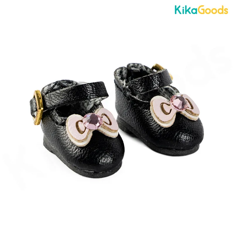 Bowknot Shoes 1/12 BJD Figure Shoes Accessories