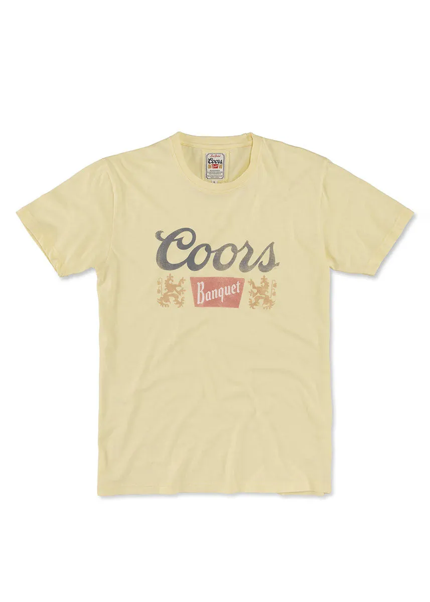 Coors Vintage Fade Tee - Sunshine
