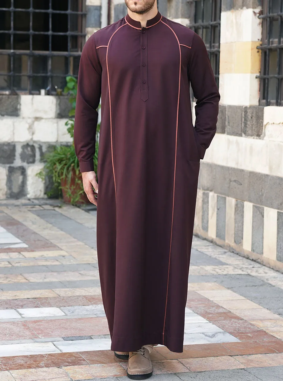Curved Bias Trim Thobe