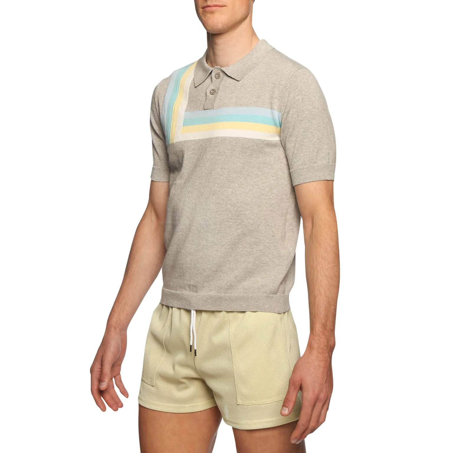 Dove Grey Malta Polo