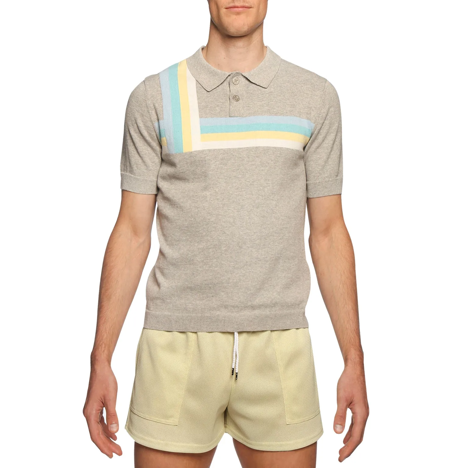 Dove Grey Malta Polo