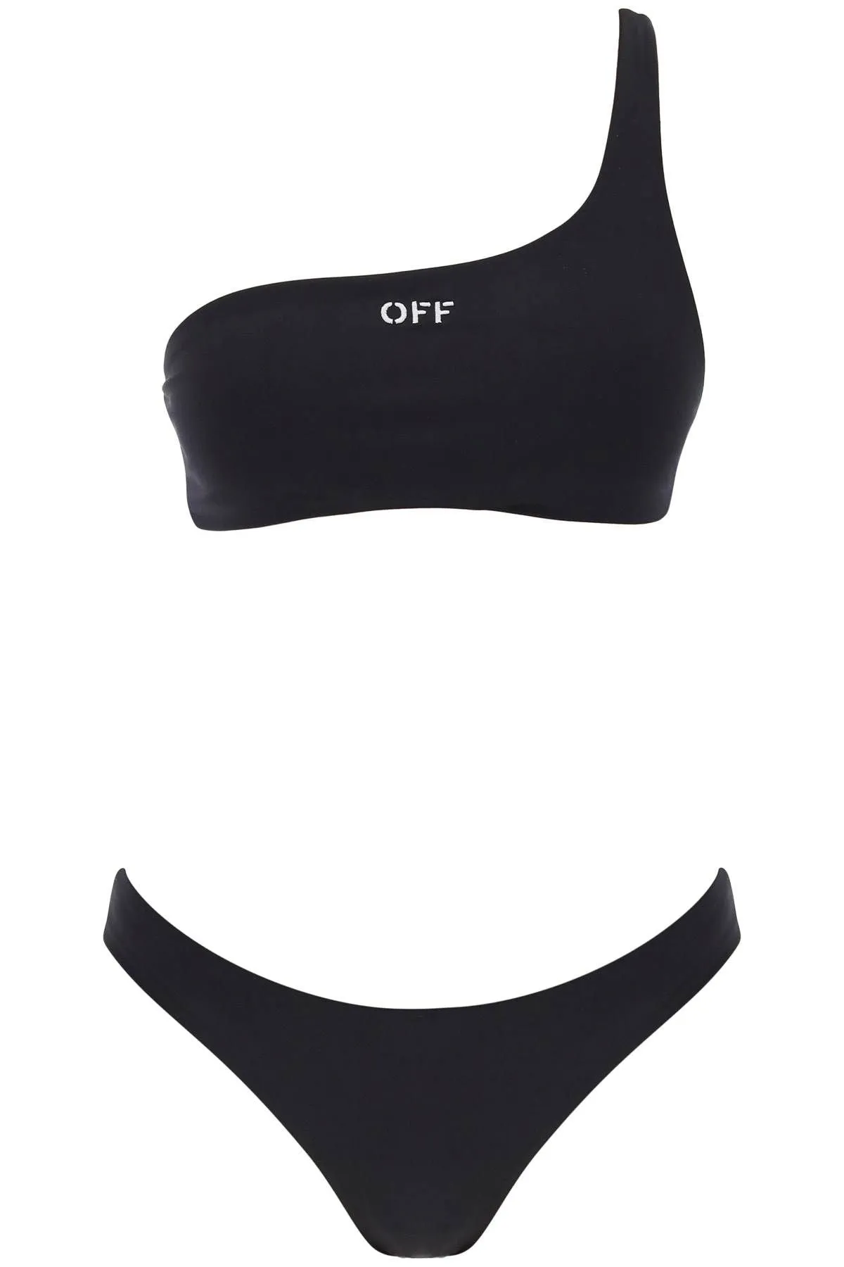 Embroidered Logo Bikini Set With