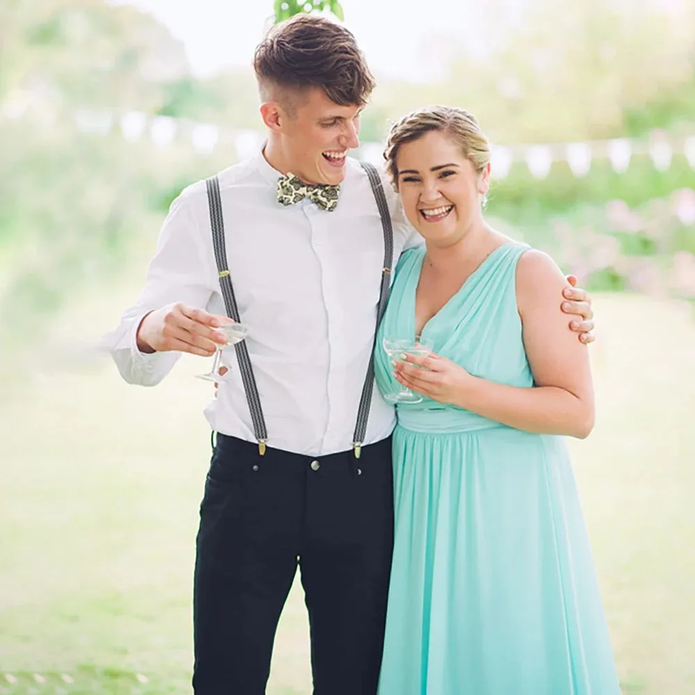 Empire Waist V Neck Chiffon Wedding Bridesmaid Dress Customize Plus Size Pleated Backless Zipper A Line Evening Cocktail Gowns
