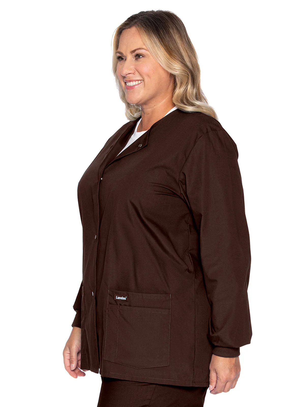 Essentials - Women's Warm-Up Scrub Jacket