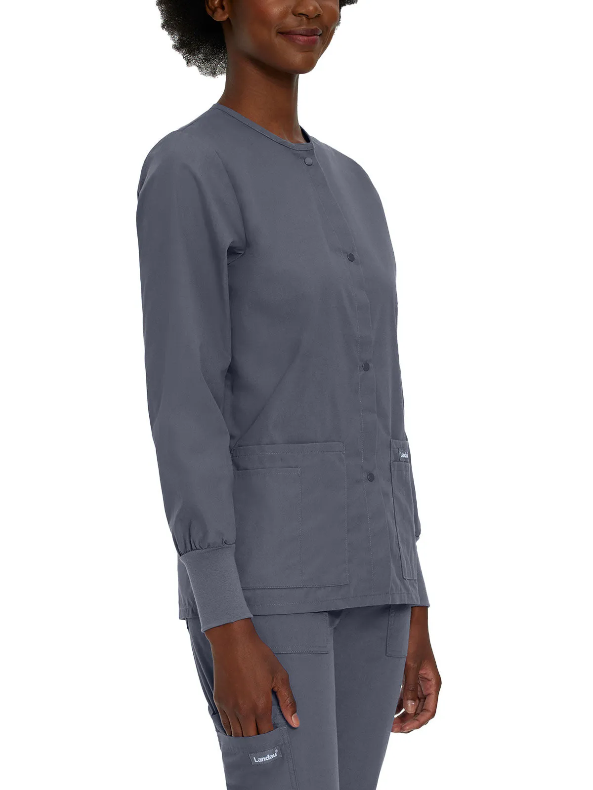 Essentials - Women's Warm-Up Scrub Jacket