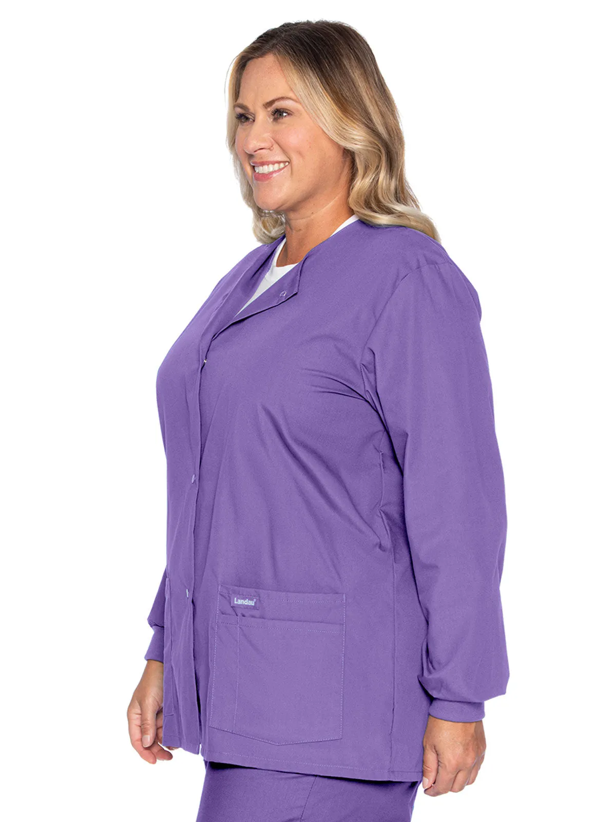 Essentials - Women's Warm-Up Scrub Jacket