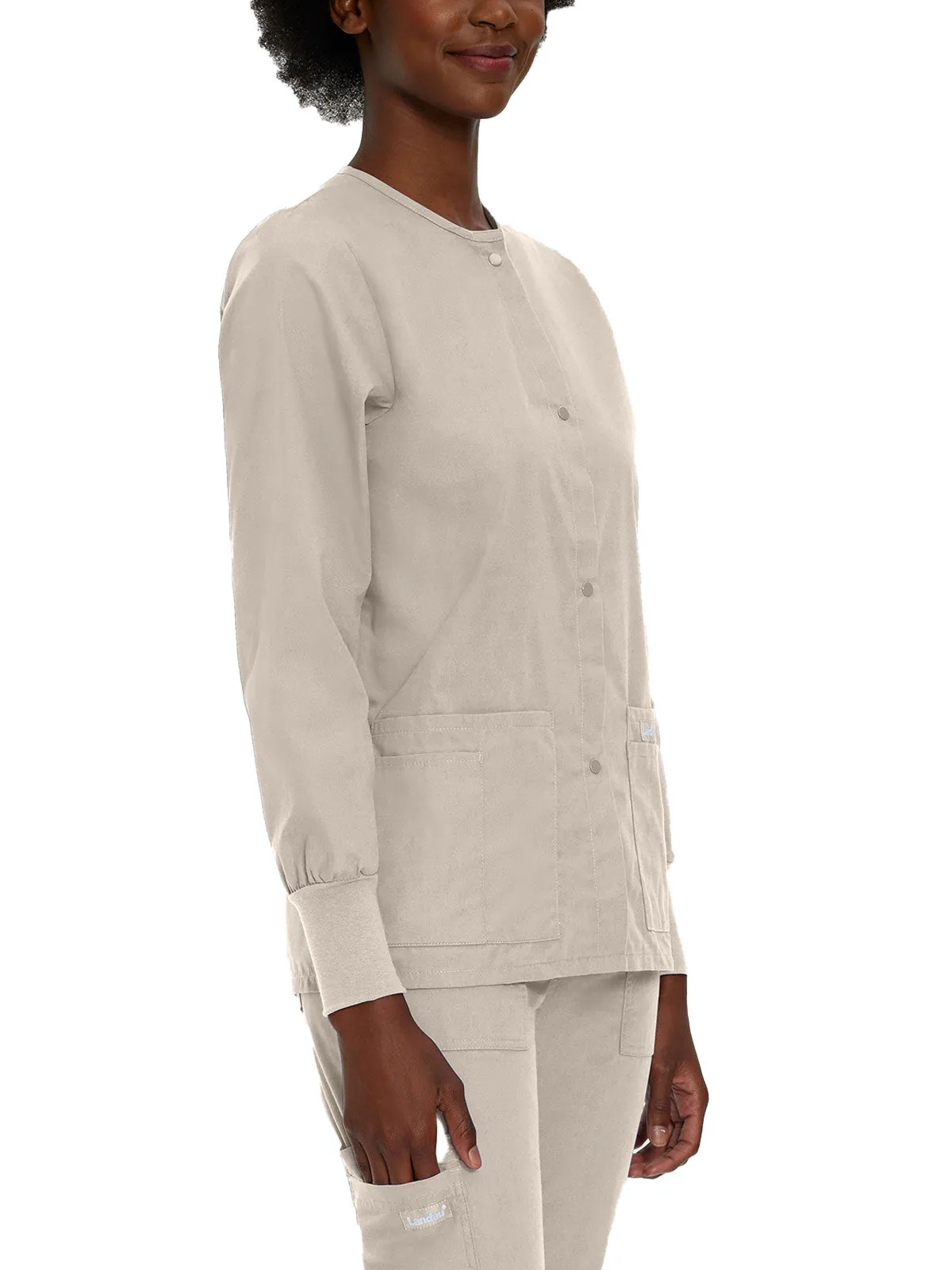 Essentials - Women's Warm-Up Scrub Jacket