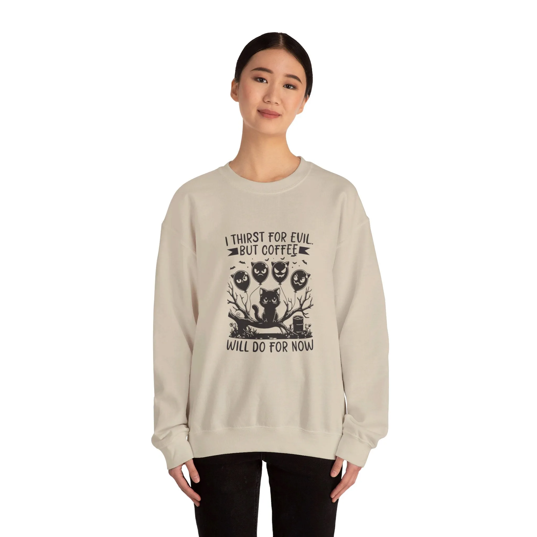 Evil Coffee Unisex Heavy Blend™ Crewneck Sweatshirt