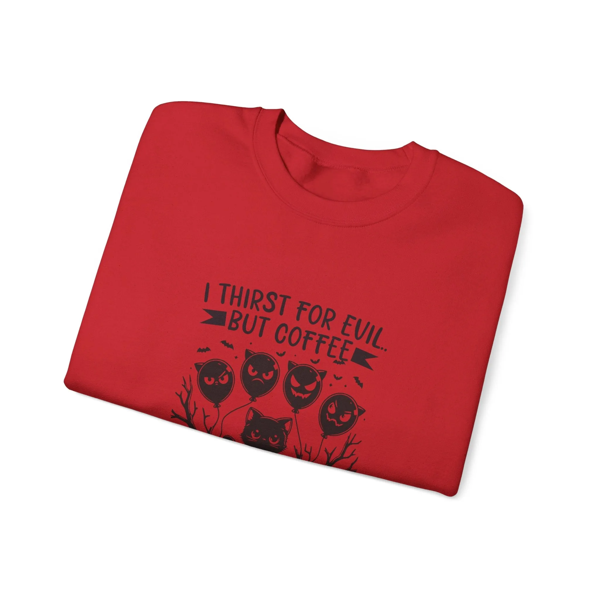 Evil Coffee Unisex Heavy Blend™ Crewneck Sweatshirt