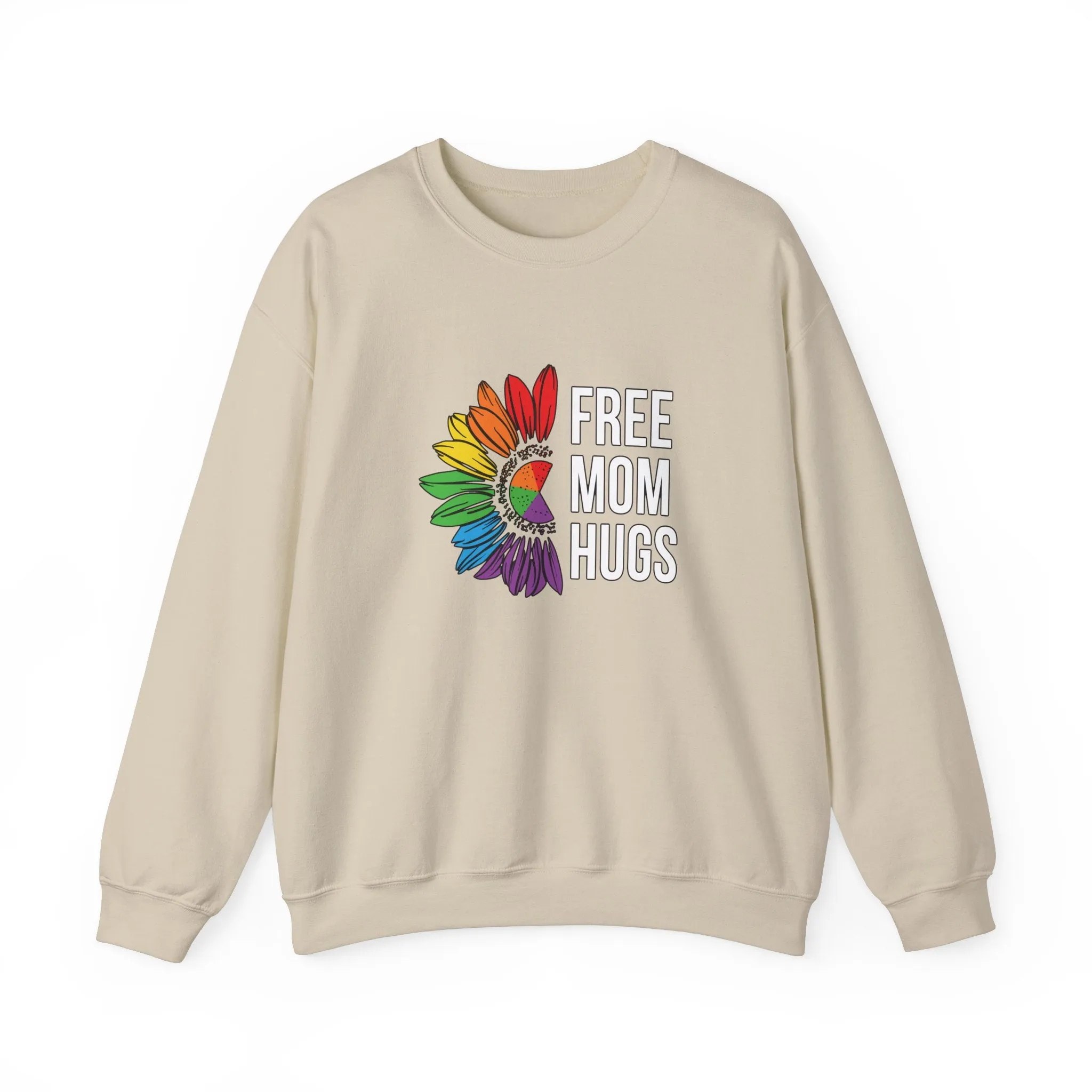 Free Mom Hugs Unisex Heavy Blend™ Crewneck Sweatshirt
