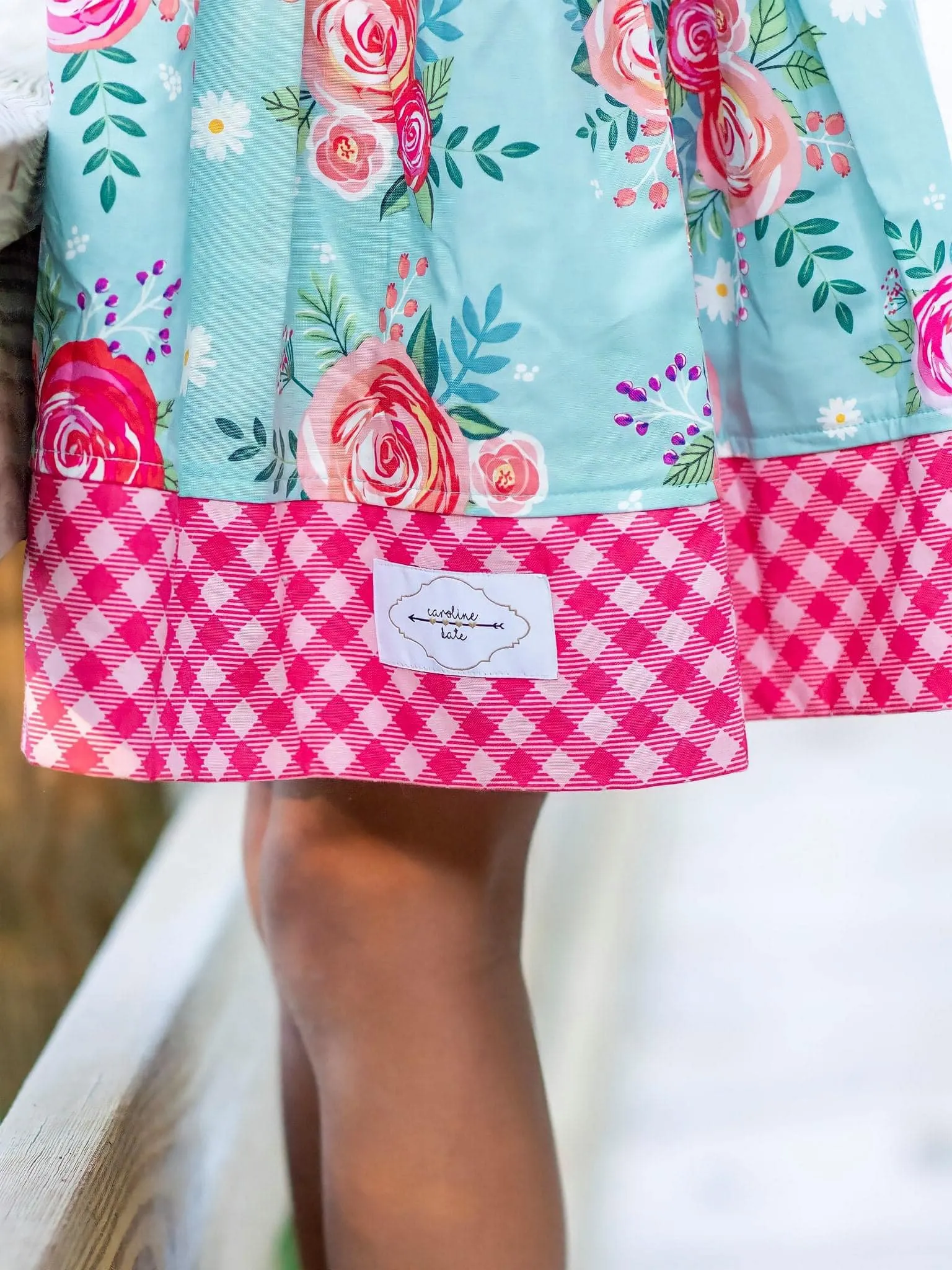 Gingham Garden Dress