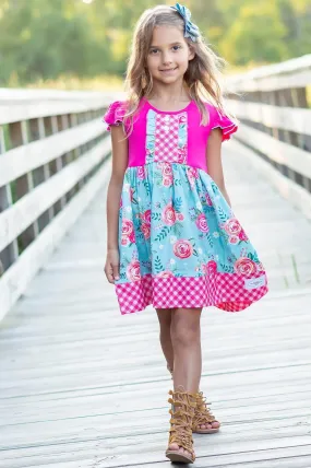Gingham Garden Dress