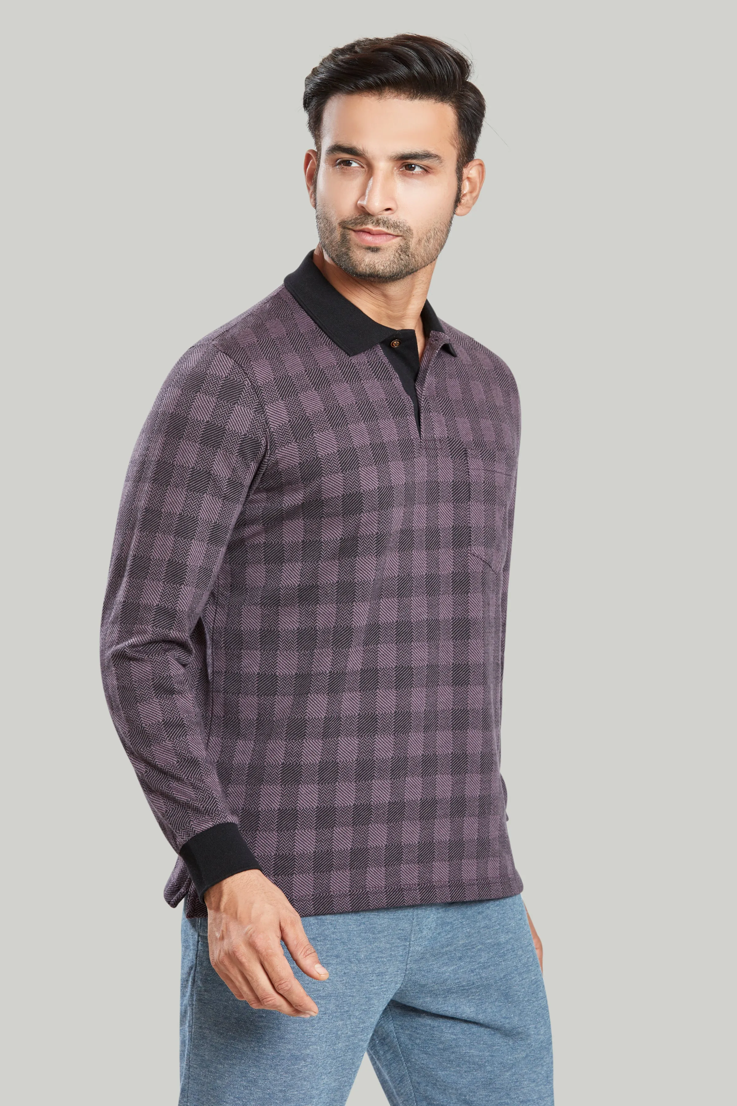 Jacquard Polo