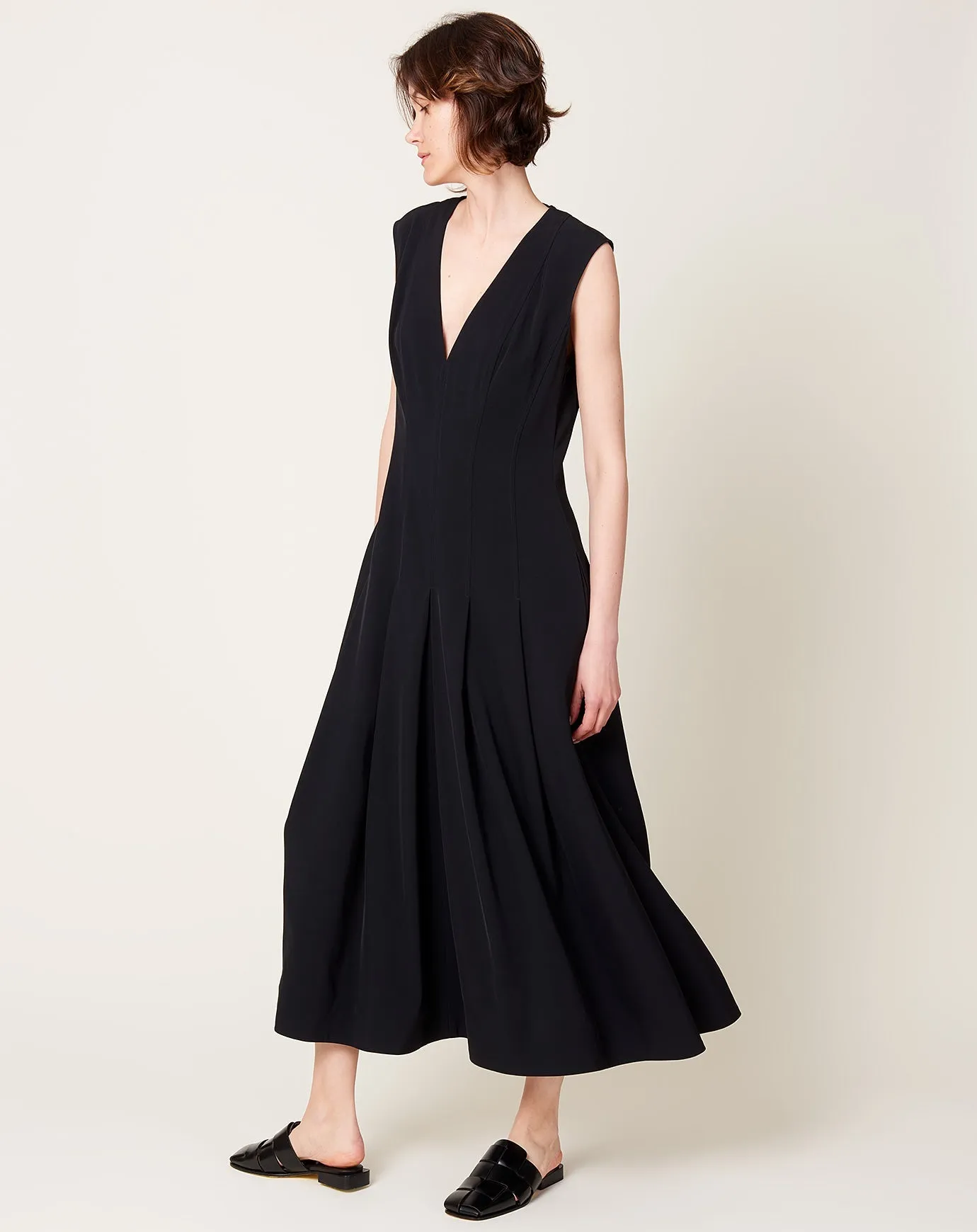 Joey Tennis Dress in Black