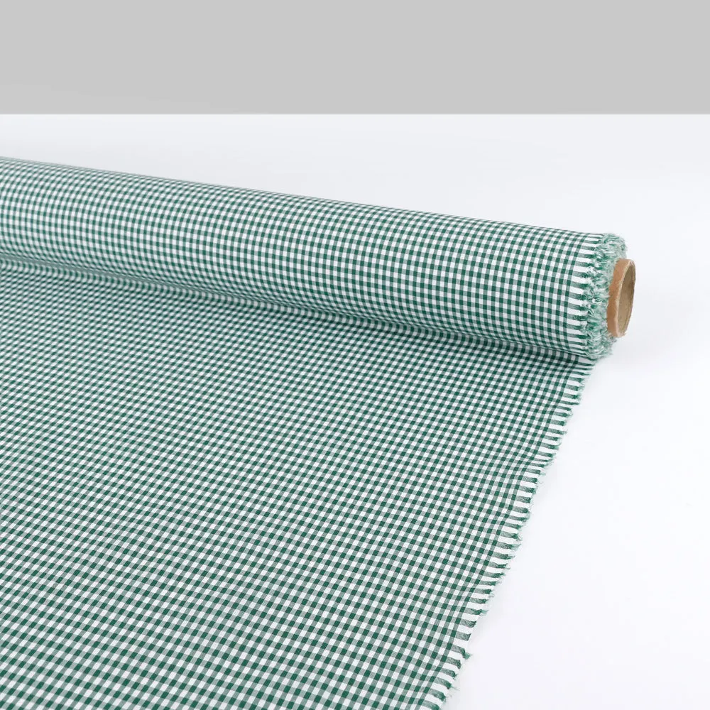 Little Gingham Cotton - Dartmouth Green (pieces)