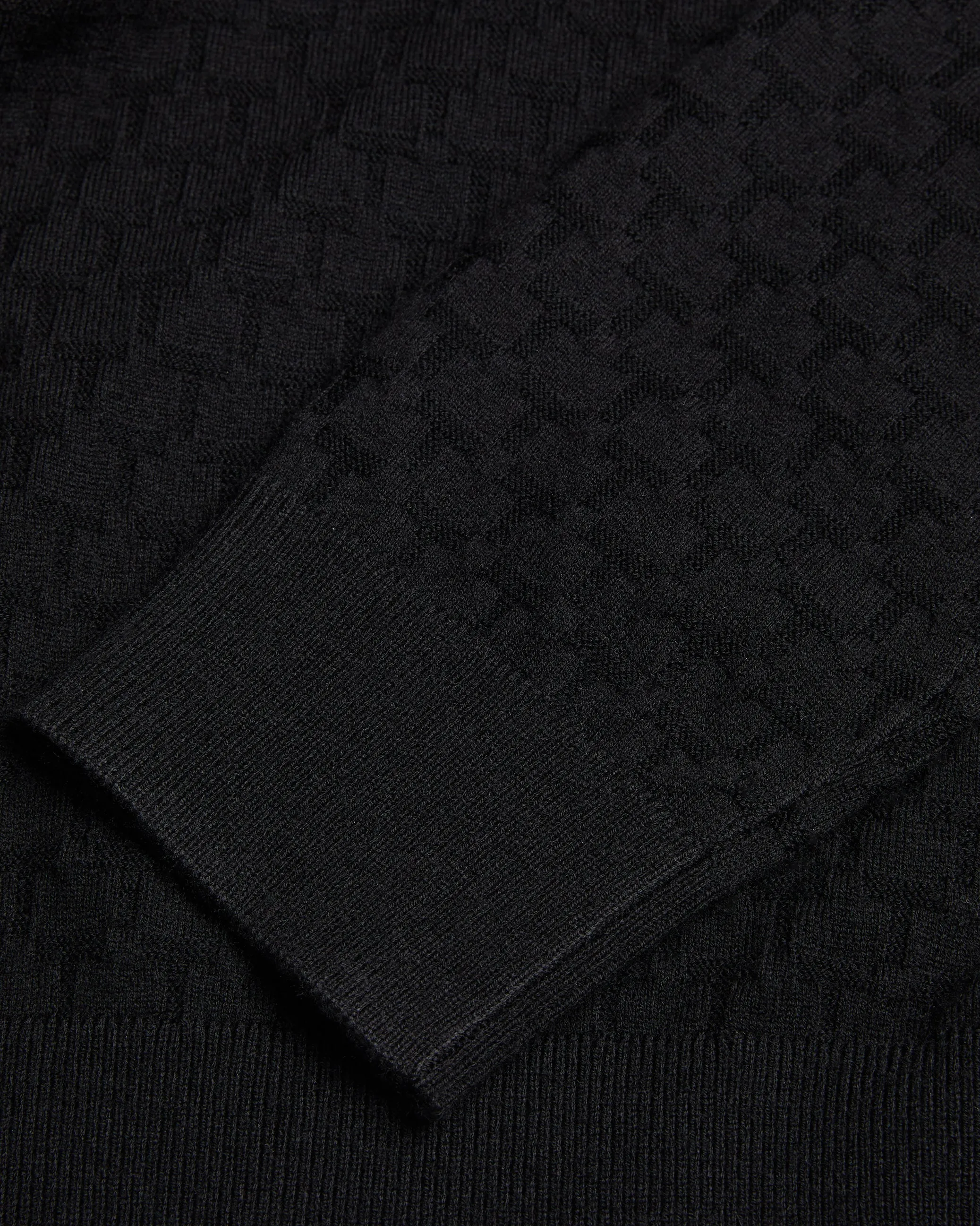 Loular Regular T Stitch Hoodie Black