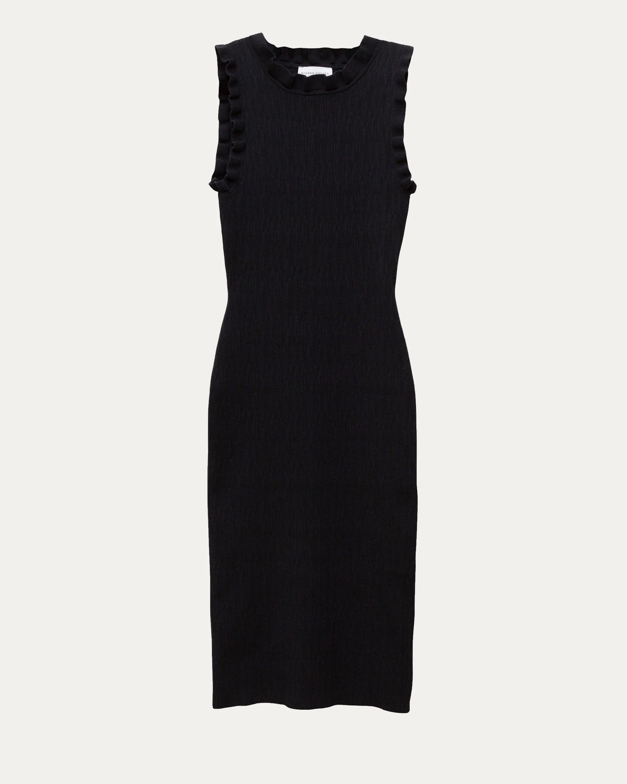 Madelyn Ruffle Trim Midi Dress