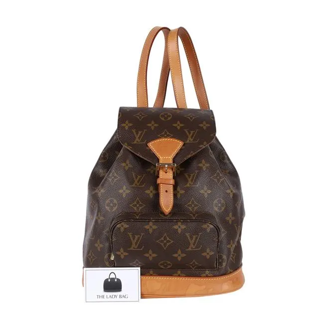 Montsouris Mm Backpack (Authentic Pre-Owned)