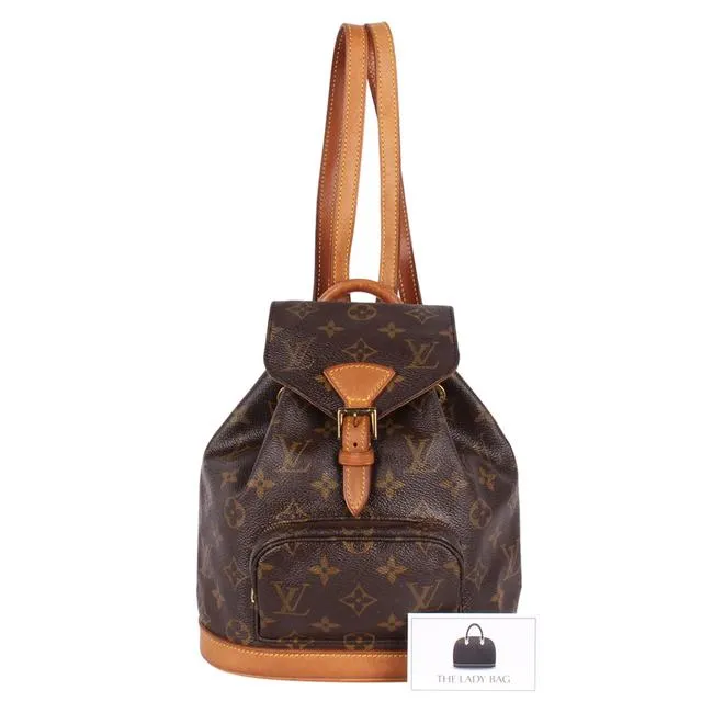 Montsouris Pm Backpack (Authentic Pre-Owned)