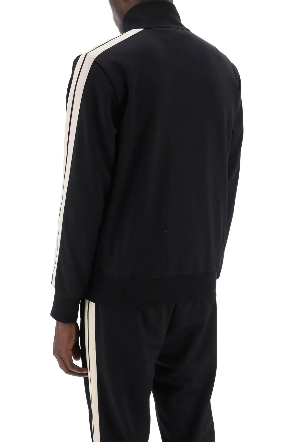 PALM ANGELS track sweatshirt with contrasting bands