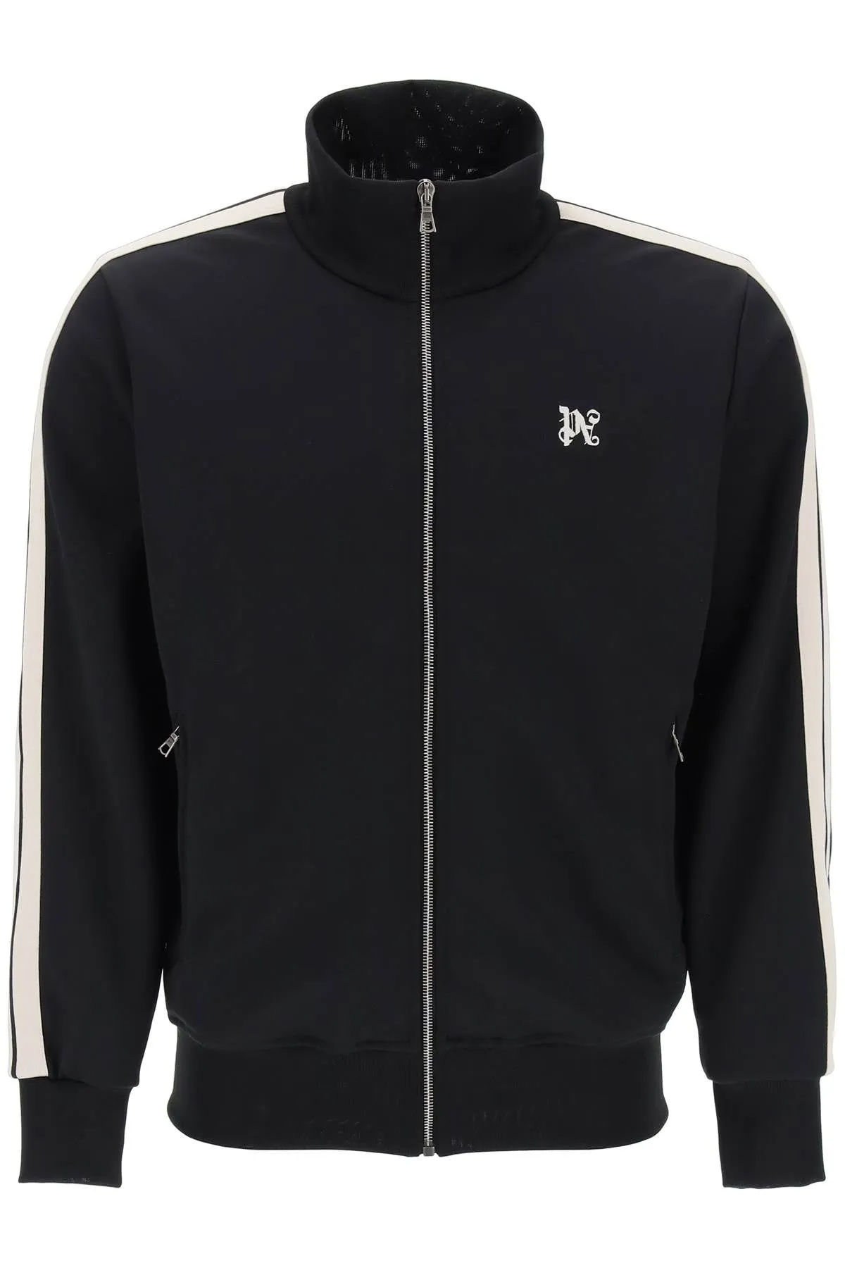 PALM ANGELS track sweatshirt with contrasting bands