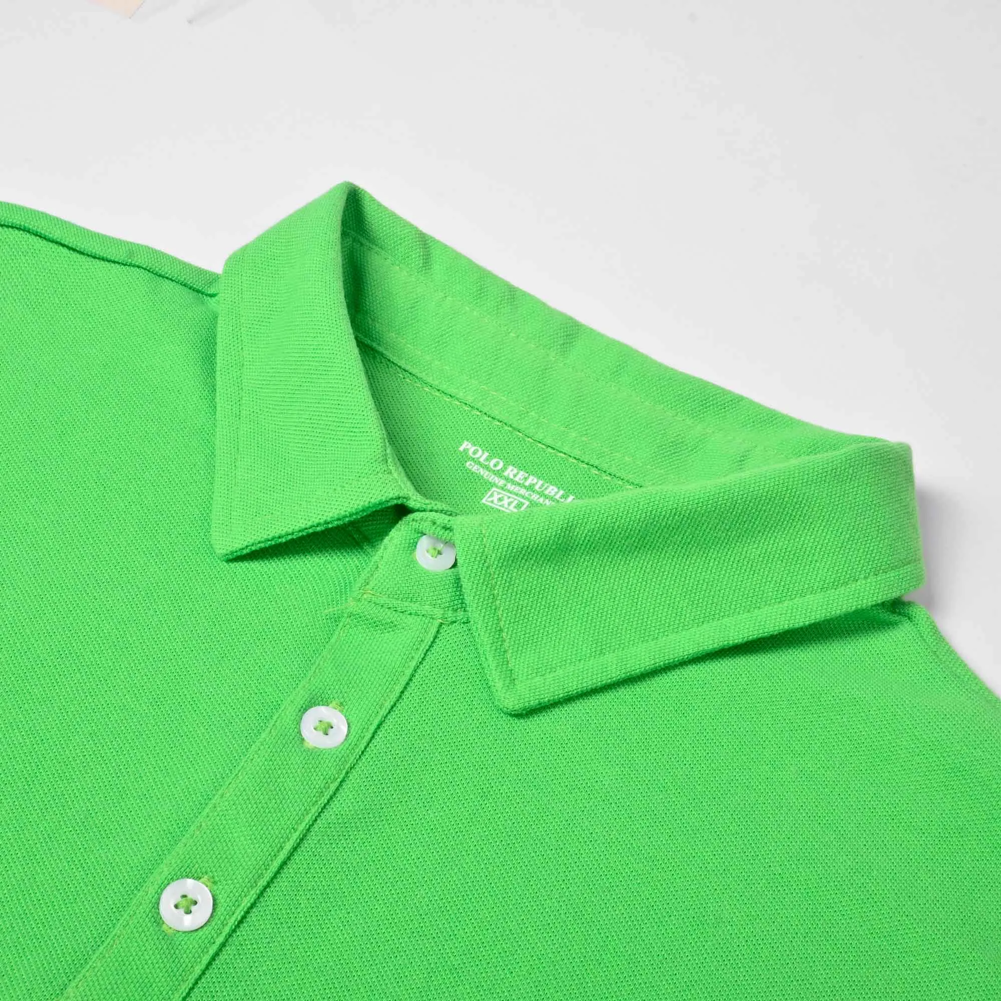 Polo Republica Men's Double Pony Polo & 5 Embroidered Pocket Polo Shirt