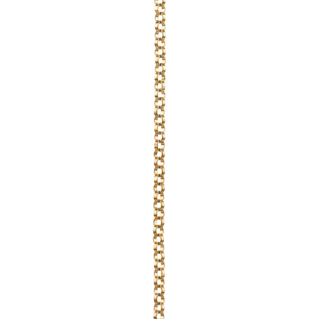 Small Cut Out Star Necklace in Gold