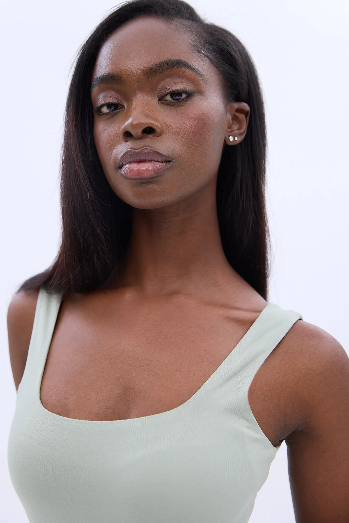 Square Neck Tank Bodysuit