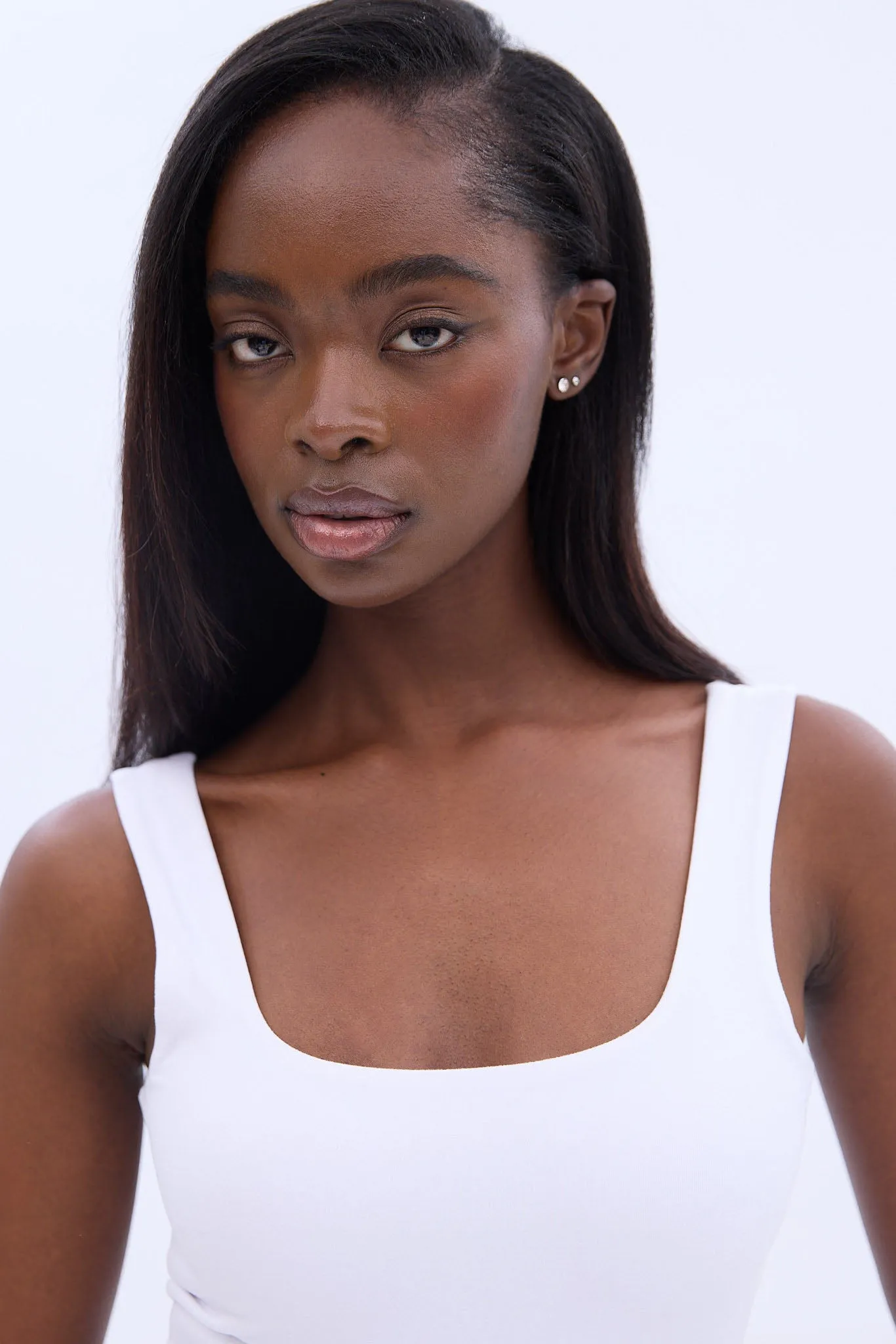 Square Neck Tank Bodysuit