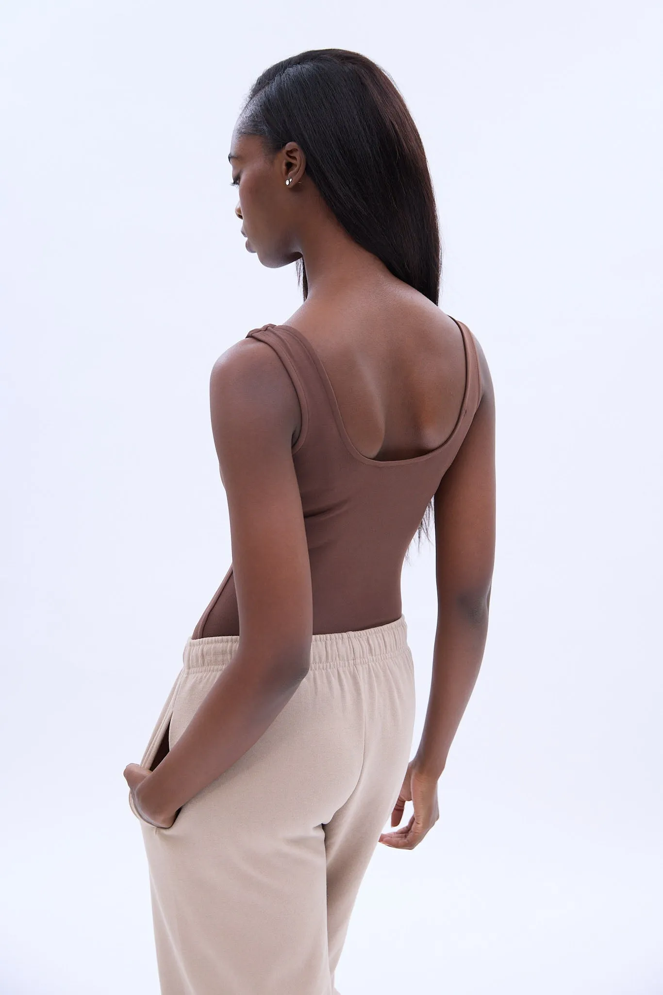 Square Neck Tank Bodysuit