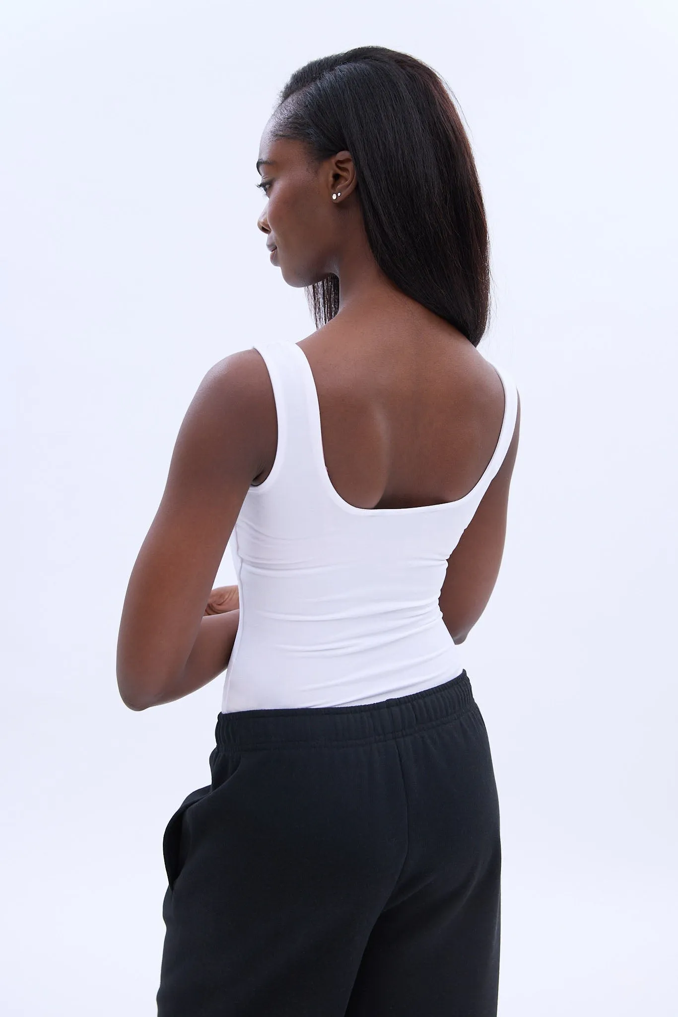 Square Neck Tank Bodysuit