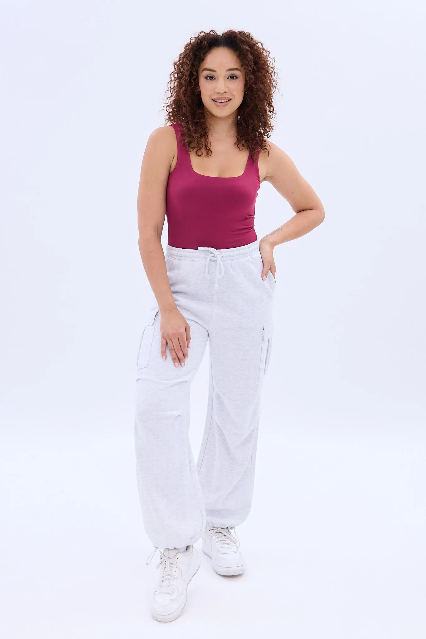 Square Neck Tank Bodysuit