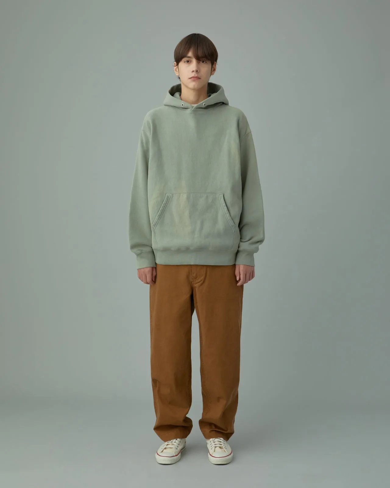 Sun Faded Stock Hoodie Grey