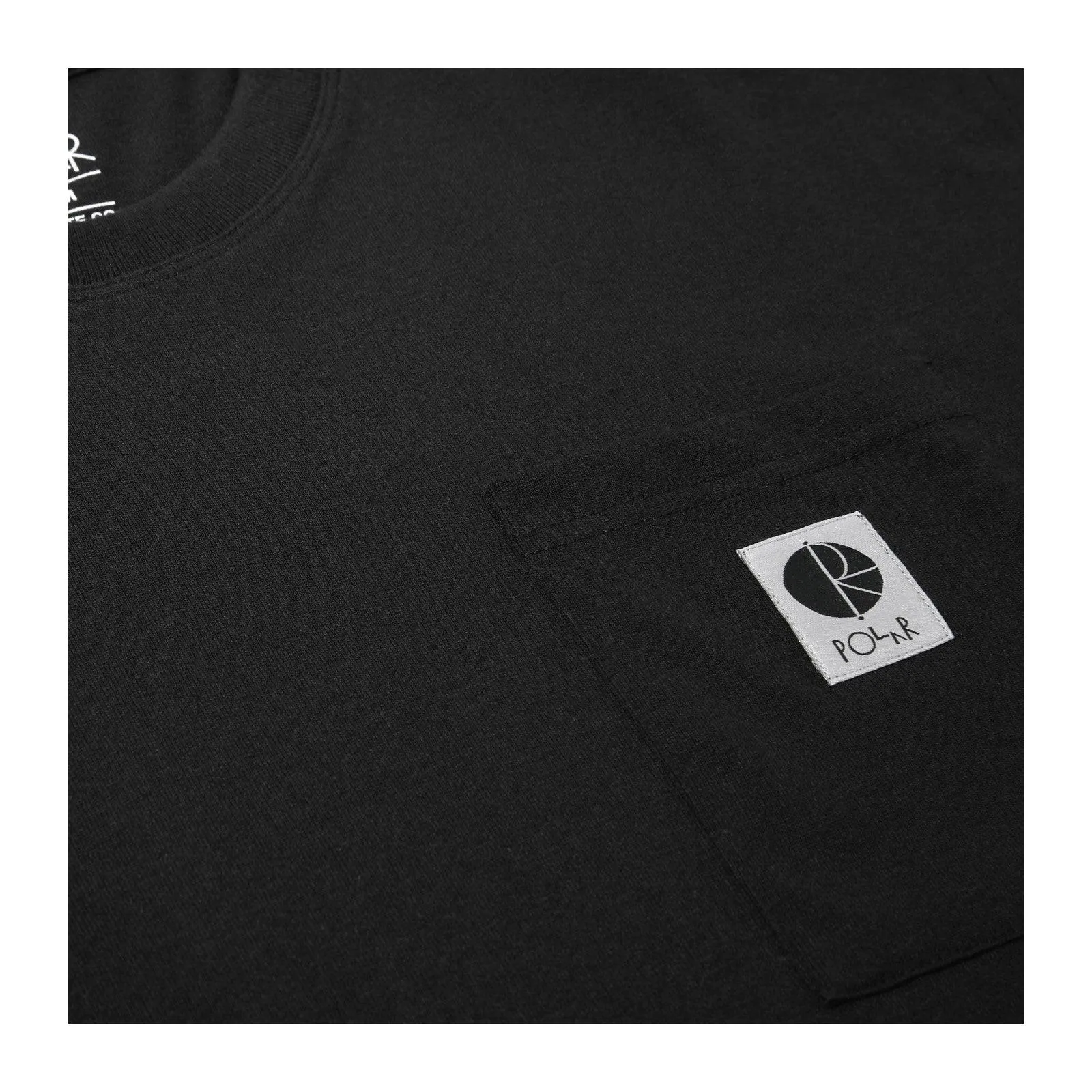 T-shirt Uomo Polar - Polar Skate Co. Pocket Tee - Nero