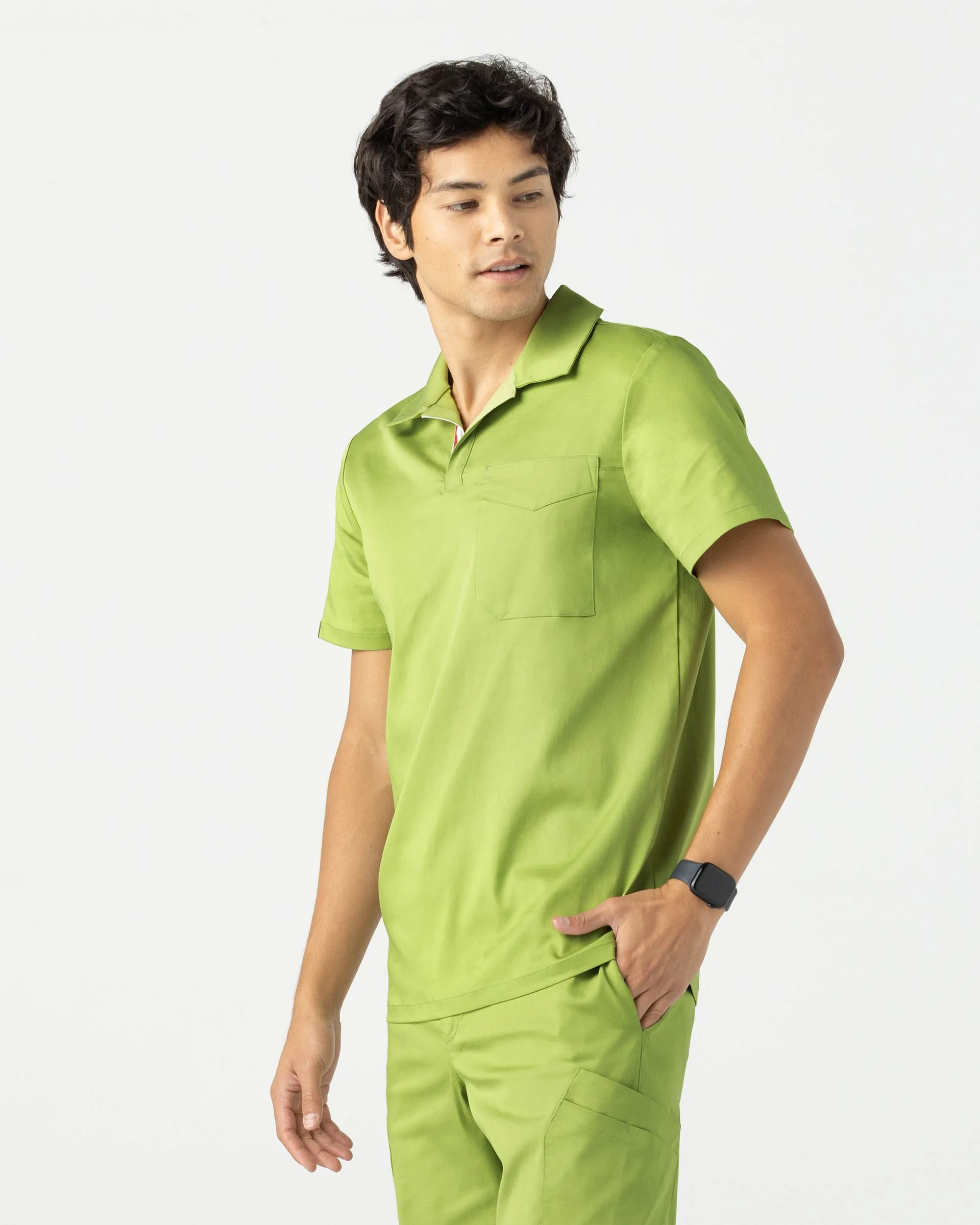TENCEL™ Fraser‎ ‎ Collar Scrub Top