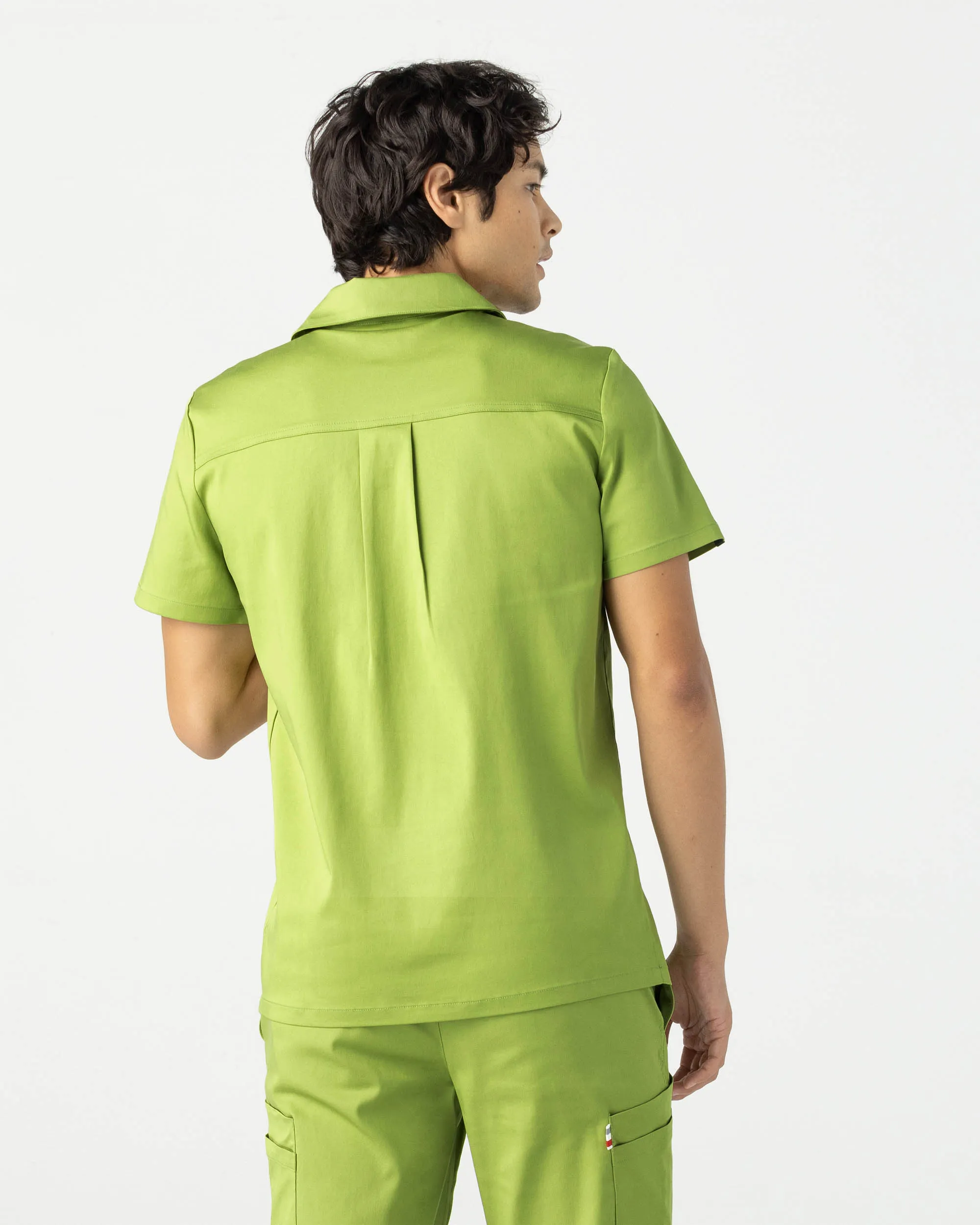 TENCEL™ Fraser‎ ‎ Collar Scrub Top