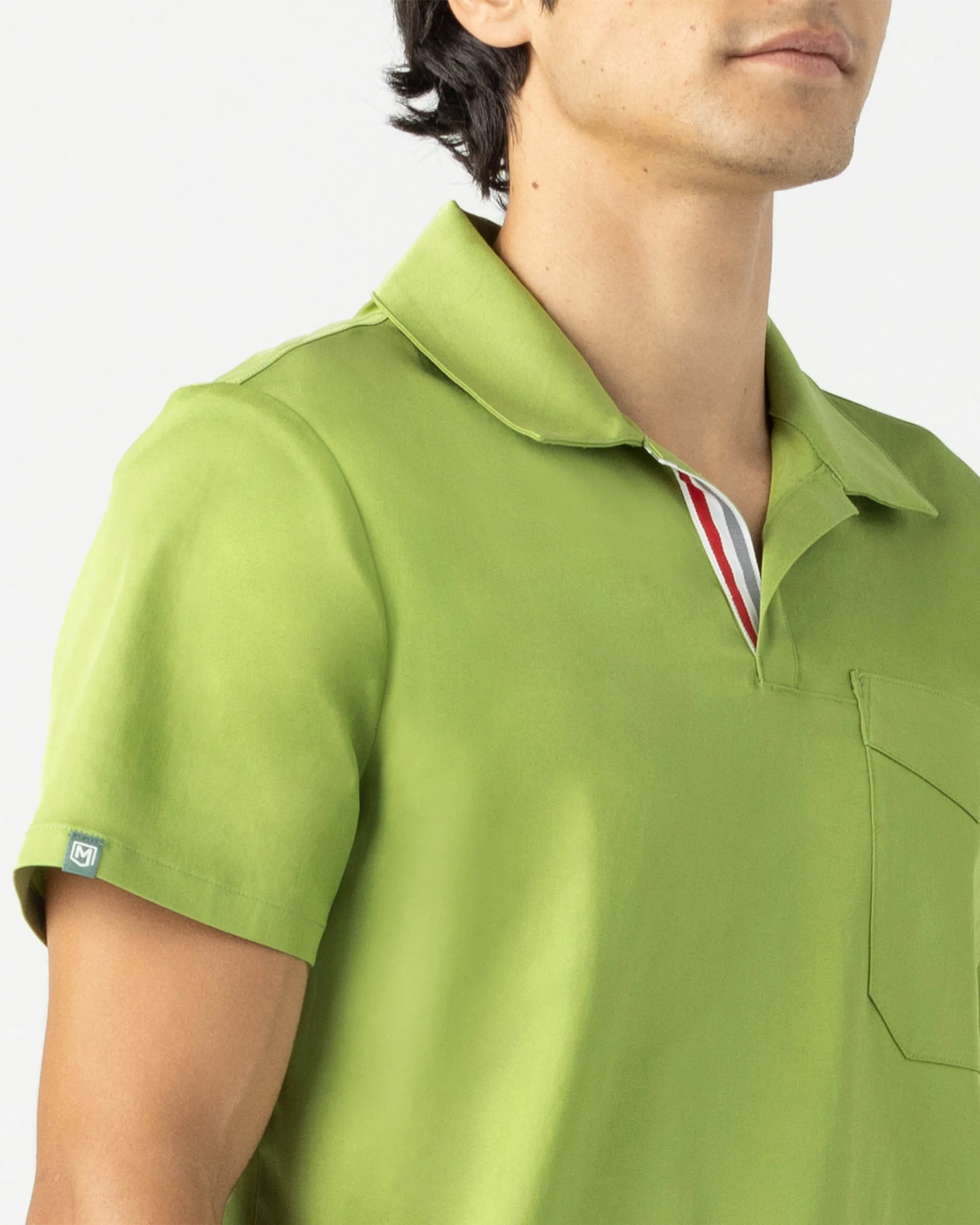 TENCEL™ Fraser‎ ‎ Collar Scrub Top