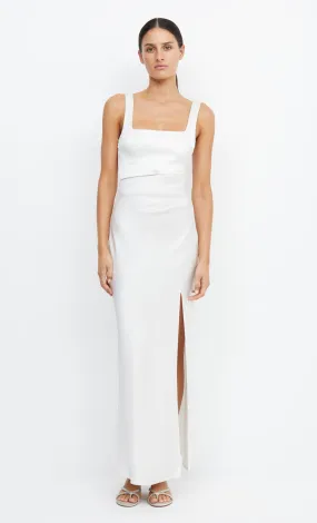 THE DREAMER SQUARE NECK DRESS - IVORY